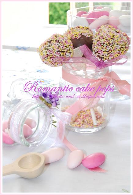 Romantic cake pops
