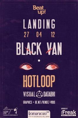 27.04.2012 Beat up! feat. BLACK VAN [DFA / Permanent Vacation - DE] @ Lanificio1​59