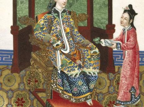 Patterns dettagliatissimi nelle illustrazioni libro chinese drawings