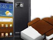 Samsung Galaxy oggi l’aggiornamento Cream Sandwich
