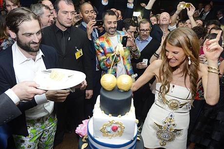 Compleanno di Anna Dello Russo