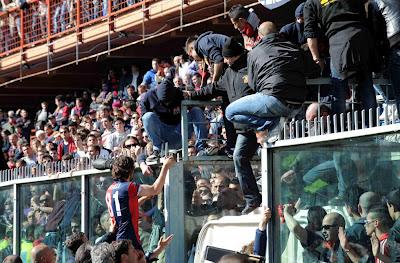 Stadio Marassi di Genova, scene mai viste...