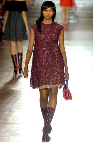 SS 2012 trend: perforated lace