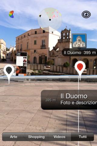 Realtà Aumentata con iMatera, app turistica per iPhone e iPad