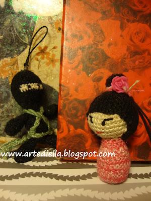 ninja e kokeshi, con furore dal giappone!