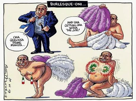 La B: storia della Burla del Burlesque di Berlusconi