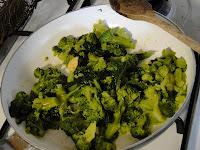 Zuppa di miglio ai broccoletti e lenticchie