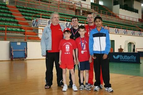 La Virtus Solbiate ai Campionati Italiani Tennis Tavolo CSI di Messina