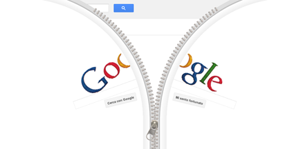 Google: un Doodle a zip