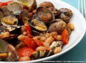 Zuppetta fagioli verdolini Sarconi vongole pomodorini