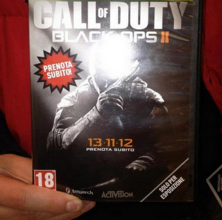 Black Ops 2 : negozio italiano diffonde la cover e la data di uscita