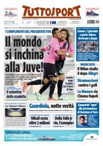 Ecco le prime pagine del Corriere dello Sport – Gazzetta – Tuttosport !