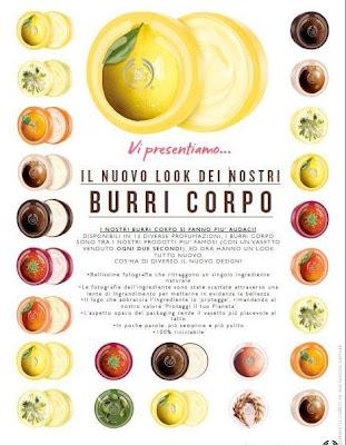 The Body Shop: nuovo look dei burri corpo!