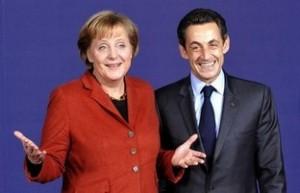 Nicholas Sarkozy Angela Merkel