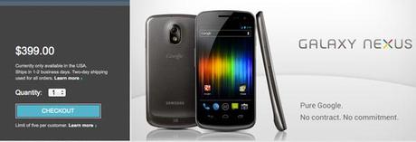 Google Play Galaxy Nexus