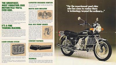 Vintage Brochures: Suzuki RE5 Rotary 1976 (Usa & Germany)