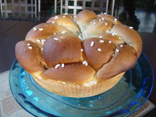 Pan brioche al cioccolato.