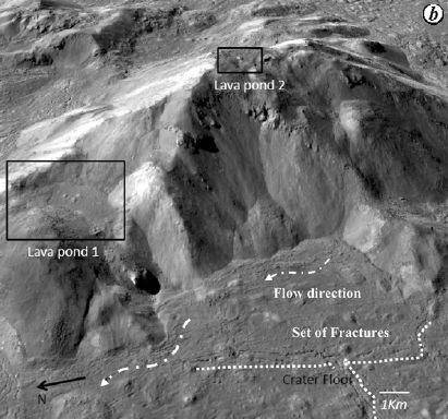 Evidenze di origine vulcanica nel cratere Tycho sulla Luna