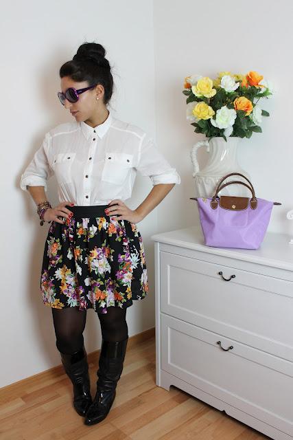 Outfit: Fleurs, je suis en amour