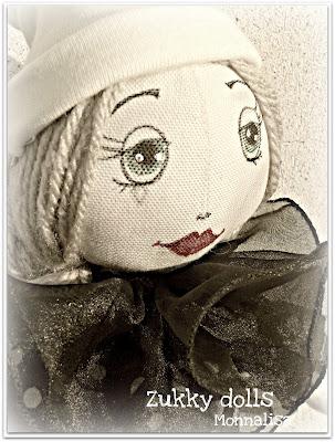 Pumpkin head doll...