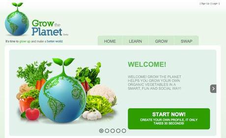 Grow the Planet, il green social network