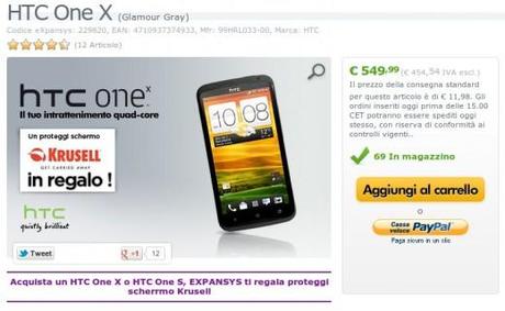 Selezione 0016 520x321 HTC One X in offerta a 549€ su Expansys