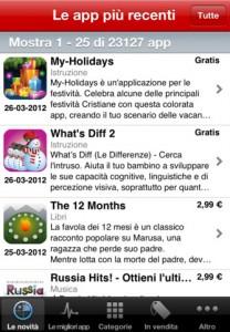 App in Italiano: l’app che ci segnala tutte i programmi in italiano per iPhone, iPod e iPad