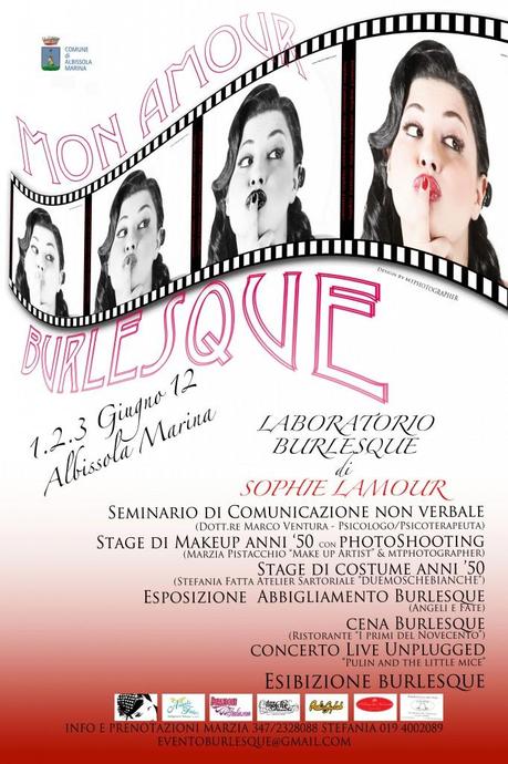 Grande evento ad Albisola: Burlesque Mon Amour