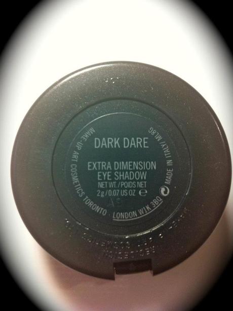 MAC : Dark Dare Extra Dimension  Eyeshadows Review
