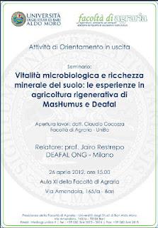 “Vitalità microbiologica e ricchezza minerale del suolo: le esperienze in agricoltura rigenerativa di MasHumus e Deafal”