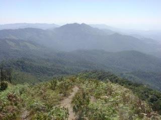 Le 10 montagne piu' alte in Thailandia.