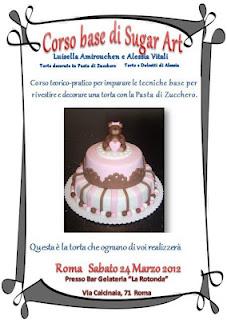 Il mio primo corso base di cake decorating!!!!