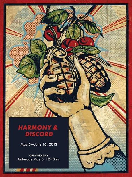 Harmony & Discord, an exhibition of new works by OBEY