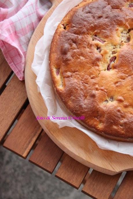 TORTA MORBIDA DI RICOTTA CON FRAGOLE E COCCO di Dolcipensieri