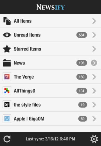 mza 8112738635593597781.320x480 75 Newsify: RSS Client per Google Reader [Apple iPhone iPad iPod App]