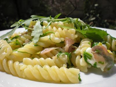 Fusilli con Rucola e Speck