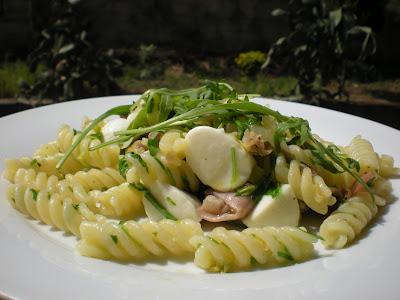 Fusilli con Rucola e Speck