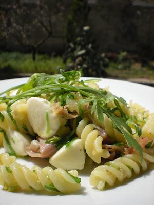 Fusilli con Rucola e Speck