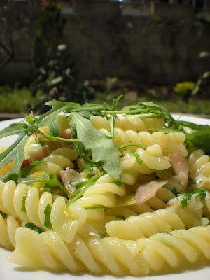 Fusilli con Rucola e Speck