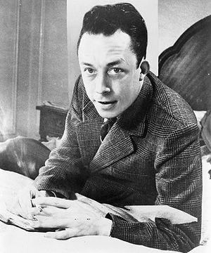 Français : Albert Camus, gagnant de prix Nobel...