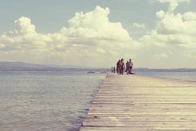 Walking in Sirmione