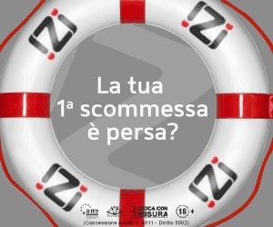 Iziplay sconmmetti on line e se perdi ti rimborsano la scommessa al 100% fino a 30 Euro