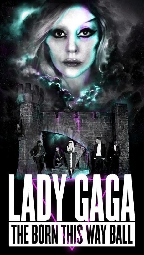 Lady gaga locandina tour asia