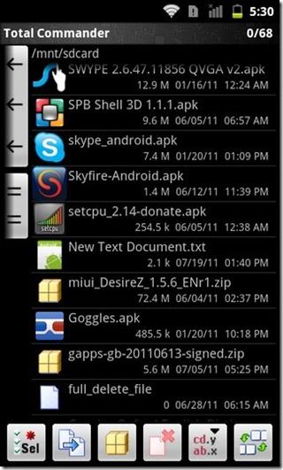 Total Commander02 Top 10 dei Migliori File Explorer per Android [Android App]