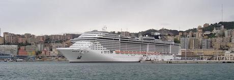 Crociera con Msc Splendida; Diario di bordo: Genova (2)