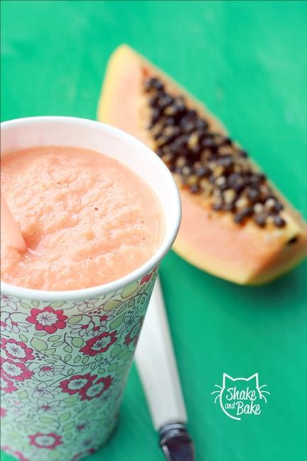 Smoothie di papaya e carota