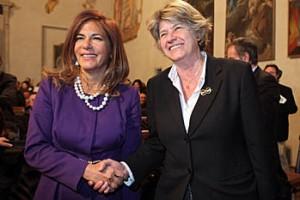 marcegaglia e camusso se la ridono