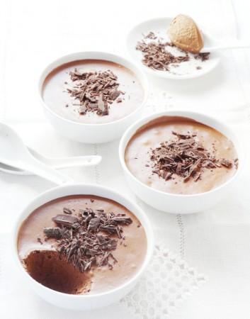 Mousse al cioccolato e caffè