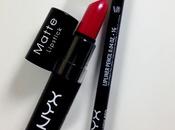 NYX: Matte Lipstick Bloody Mary Lipliner Pencil Plush
