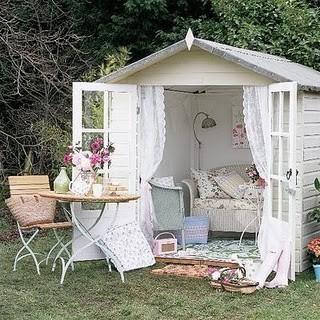 Bianco Garden Shabby Chic Shed